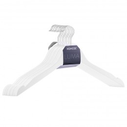 HANGER HOMEDE LUMA WHITE 10PCS