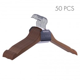 HANGER HOMEDE LUMA BROWN 50PCS