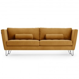 SOFA HOMEDE DELTIN MUSTARD 3P