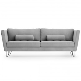 SOFA HOMEDE DELTIN SILVER 3P