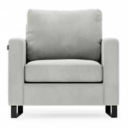 ARMCHAIR HOMEDE CORNI SILVER